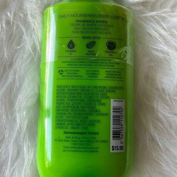 🆕 Bath & Bodywork’s Waikiki Beach Coconut SPF 50 Sunscreen and Body Lotion - Picture 5 of 10